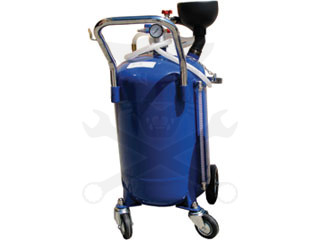 Olajbetöltő pneumatikus-levegős mobil 65 literes