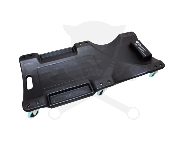 Aláfekvő műanyag fekete 6 kerekű 40" BGS