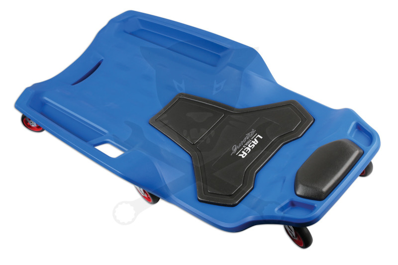 Aláfekvő műanyag kék-fekete 6 kerekű - 40" 1045 mm - RACING