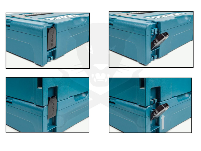 MakPac szerszámtartó műanyag rögz. csatt, MAKPAC kofferhez Makita -