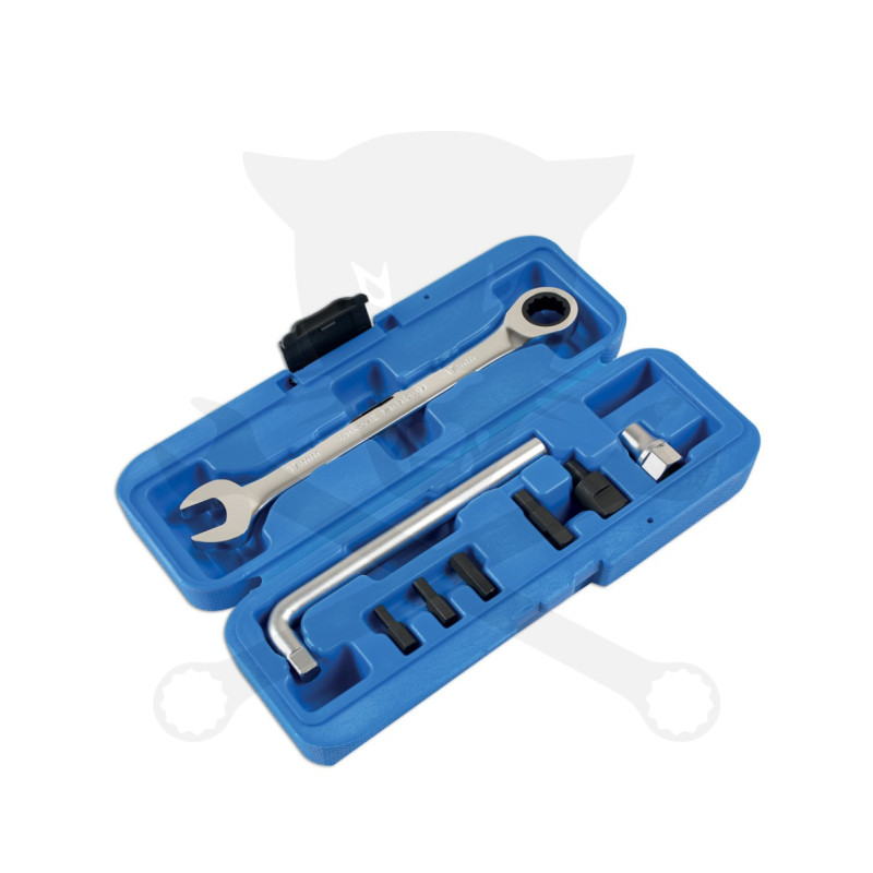 Lengéscsillapító McPherson csonkállvány szétfeszítő kulcs készlet