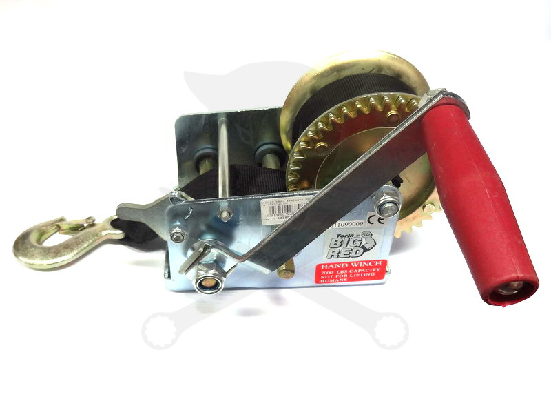 Csörlő kézi szalagos - hevederes -  900 kg