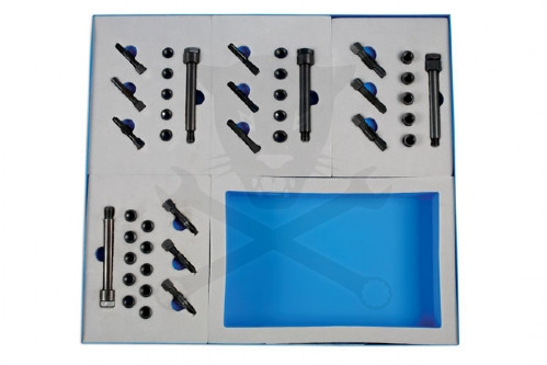 Menetjavító készlet izzító-gyertya menethez  M8-M9-M10x1.0+M10x1.25 -TS20