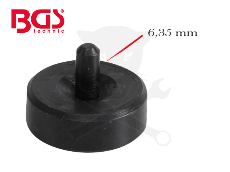 Fékcsőperemező adapter  6,35 mm 1/4"-os