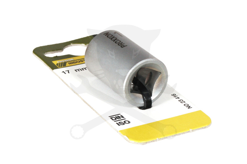 Dugókulcs - crowafej 1/2" 6 lap normál 17 mm Proxxon