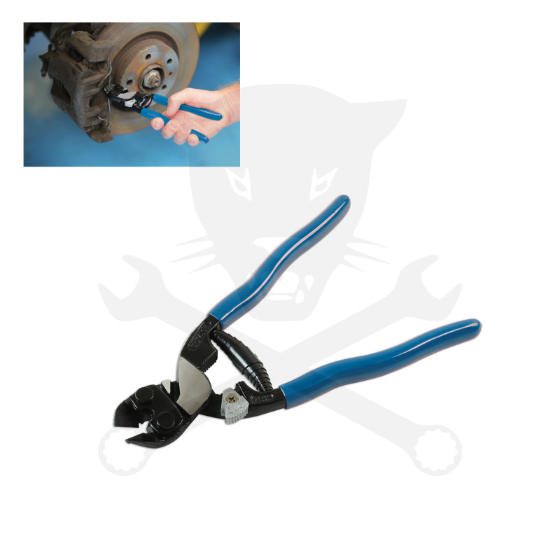 Huzalvágó, mini csavar vágó fogó, döntött fejű  - 210 mm - AT18