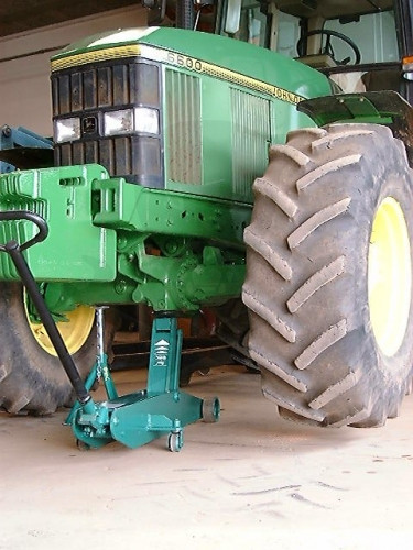 Emelő padló 4T krokodil - alacsony 130 - 545 mm - Compac