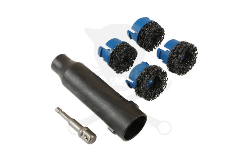 Kerékagy tisztító készlet - tőcsavar tövében - 6 db-os készlet