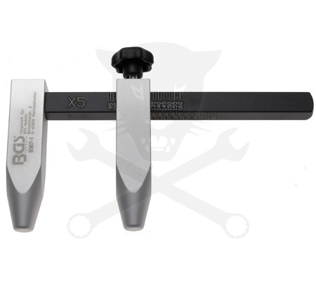 Lyuktávolság - osztókör - mérő alumínium BGS