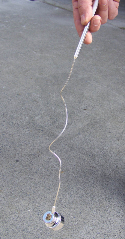 Mágnes flexibilis  8 mm - 552 mm - Hubi Tools