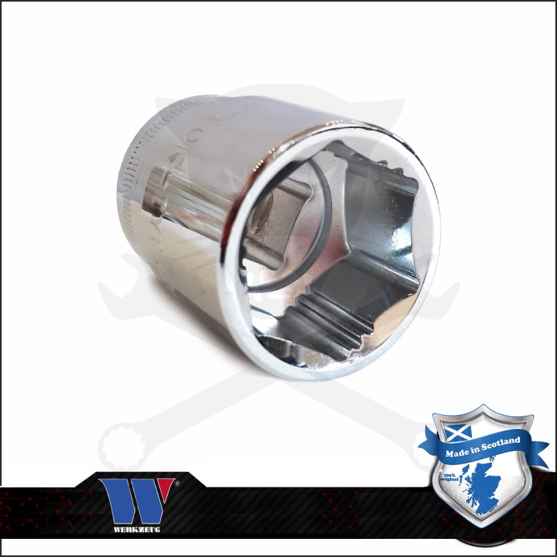 Lok-Typ Dugókulcs - crowafej 1/2" 30 mm 6 lap normál - Welzh