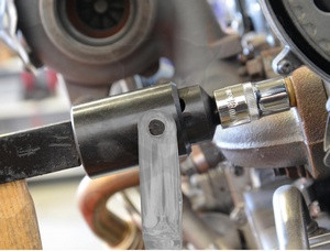 Ütve lazító hajtószár PROFI 1/2" csuklós, kompozit szár 265 mm - Hubi