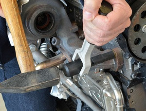 Ütve lazító hajtószár PROFI 1/2" csuklós, kompozit szár 265 mm - Hubi