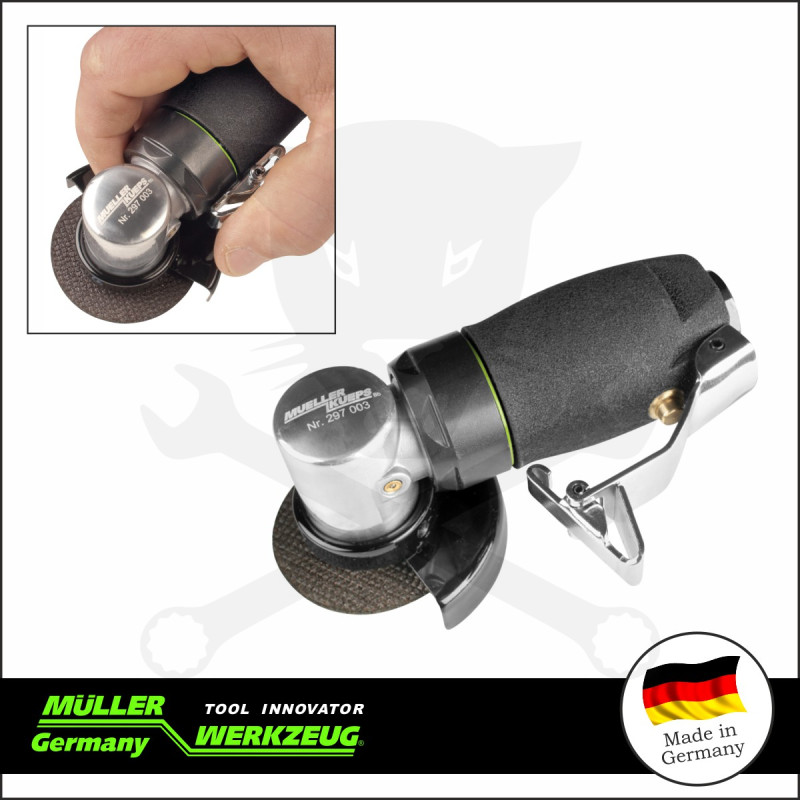 Levegős mini csiszoló-vágó 50 mm-es gyorsvágó - MÜLLER