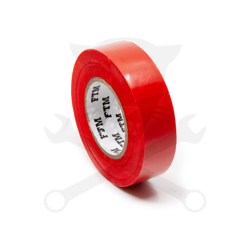 Szigetelőszalag 20m piros SMA