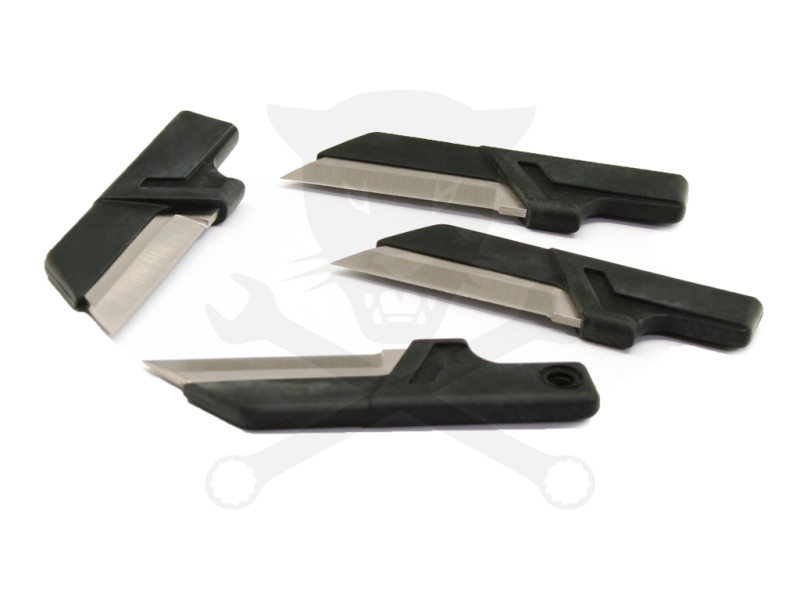 Szigetelt VDE 1000 V-os késhez 4 db-os cserélhető penge készlet