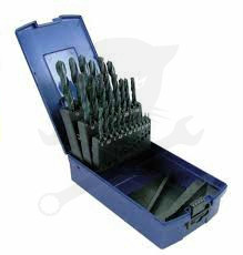 Csigafúró készlet HSS  25 db-os 1,0-13,0 mm -