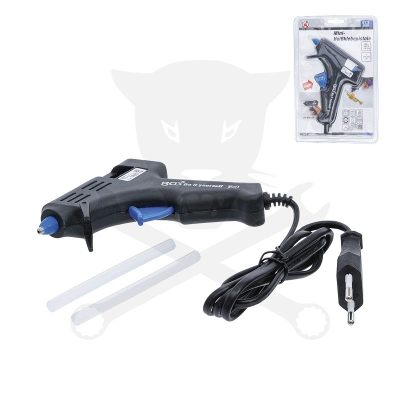 Ragasztópisztoly 7-10 W - 230V 7.5 mm MINI - BGS