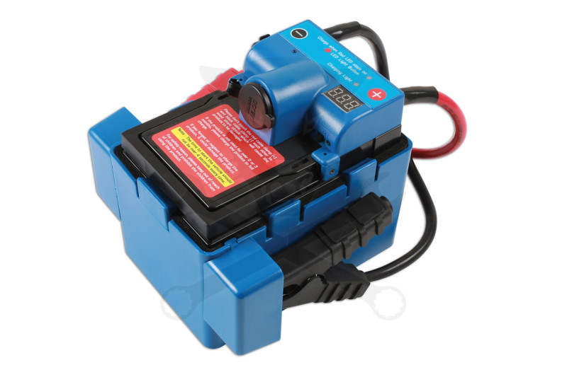 Akkumulátor bikázó-indító (starter) 12 V  -1200A -14Ah -Laser Tools