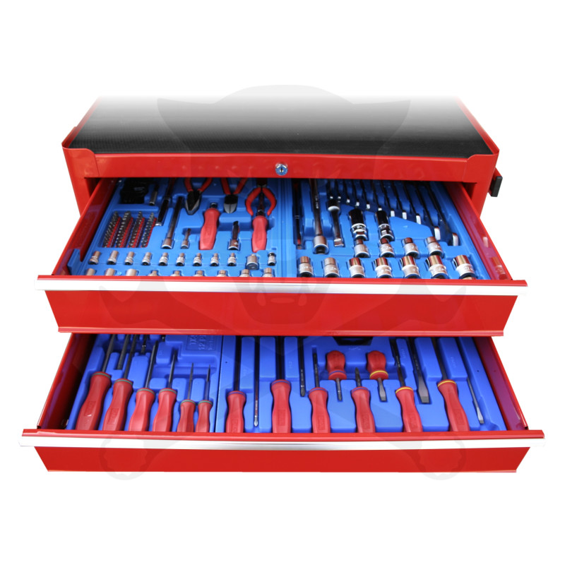 Szerszámos kocsi felszerelt 3. 156 db-os