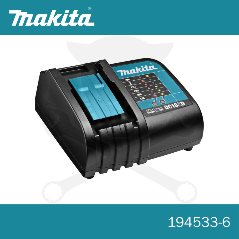 Akkumulátor töltő - 9.6V-18.0 V - LXT Li-ion és Ni-MH - Makita (DC18SD)