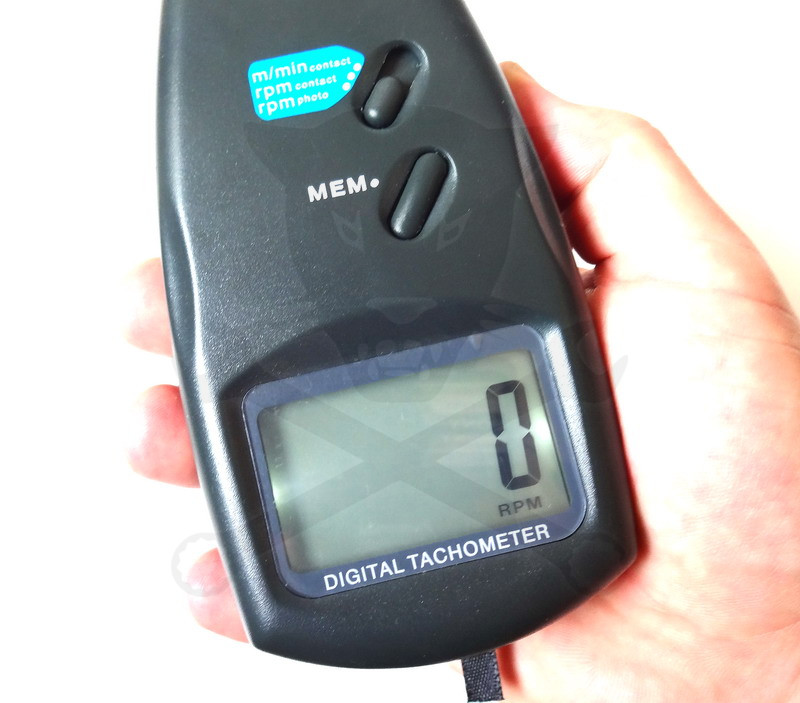 Digitális fordulatszámmérő - Hubitools