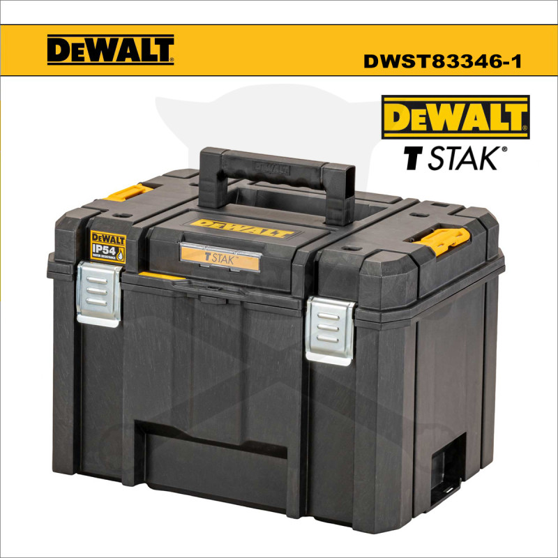Szerszámos láda 23 L - TSTAK VI 2.0 - IP54 vízálló - DeWalt