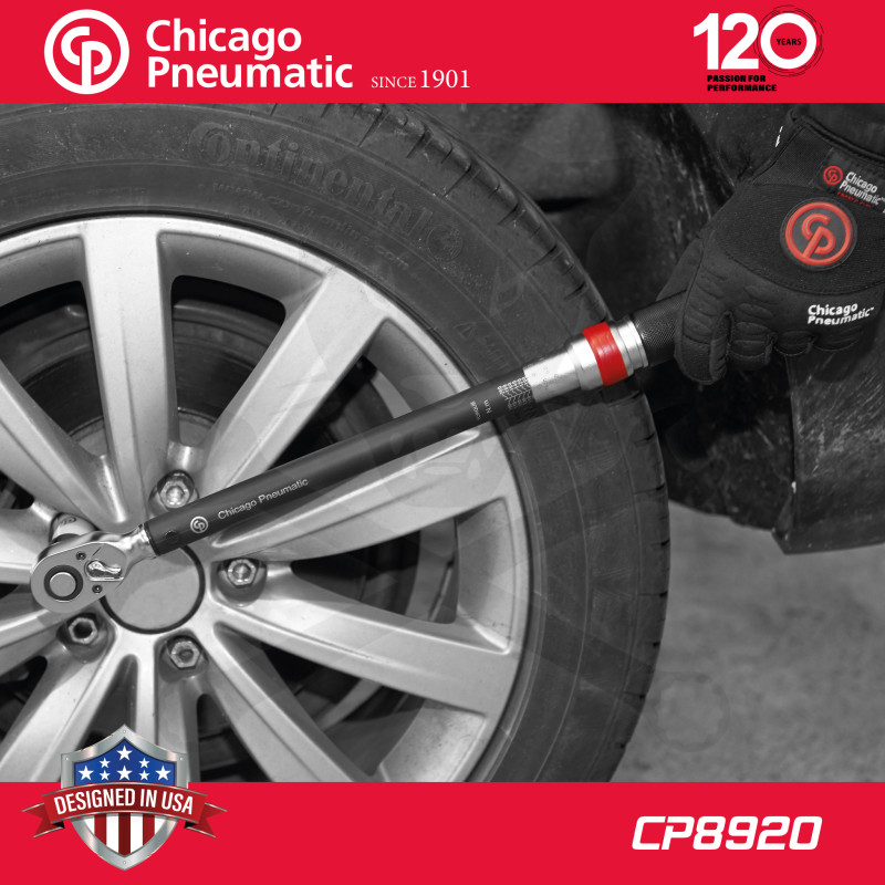 Nyomatékkulcs 150-750 Nm 3/4" - kalibrálva - Chicago (CP8920)