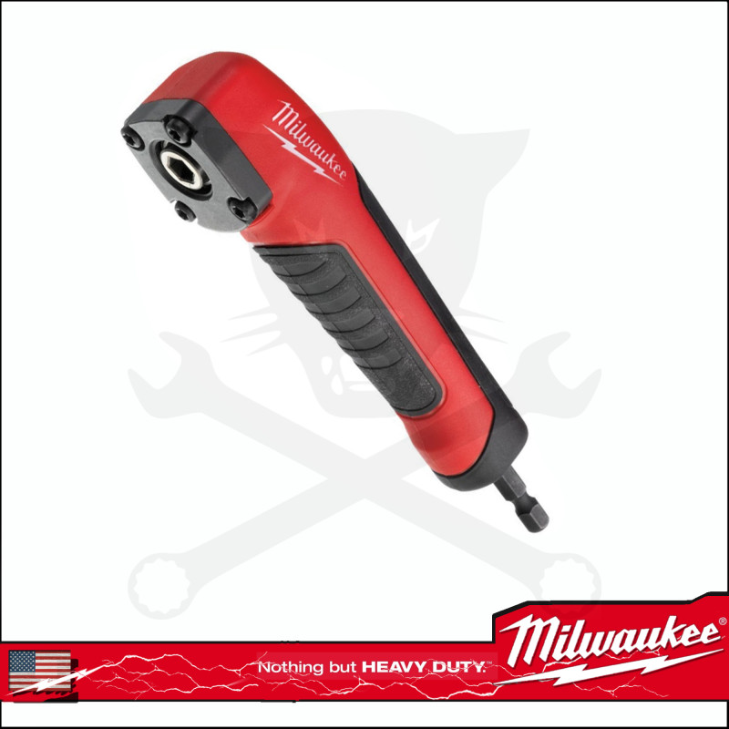 Sarokcsavarozó adapter 90° ipari - bitekkel 11 részes - Milwaukee
