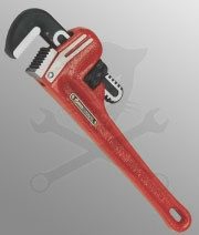 Csőfogó Genius - piros 12" Genius