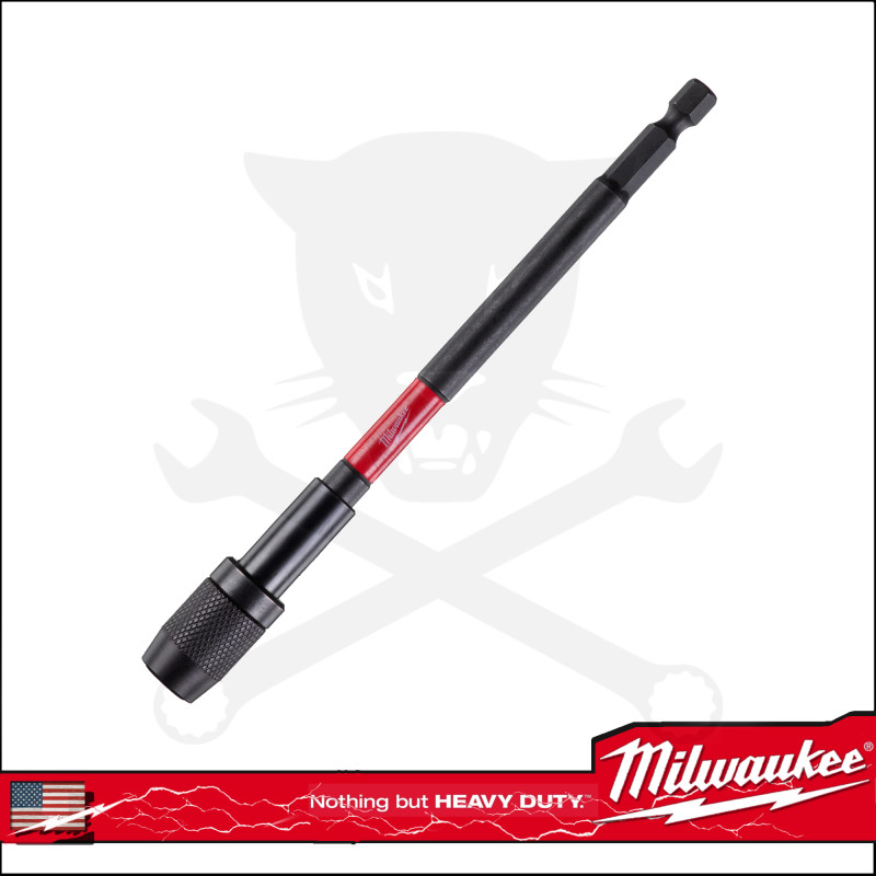 Bit tartó, gyorsváltós, ipari 1/4" mágneses 152 mm - Milwaukee