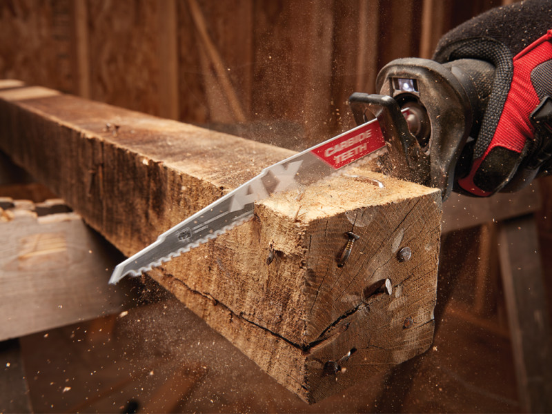 Fűrészlap kardfűrészhez, szöges fa 230 mm TCT AX 230 - Milwaukee