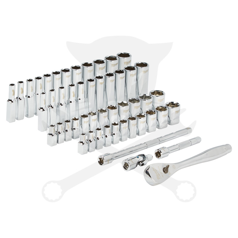 Dugókulcs készlet 1/4" 50 r. speciális FOUR-FLAT METR-COLOS - Milwau