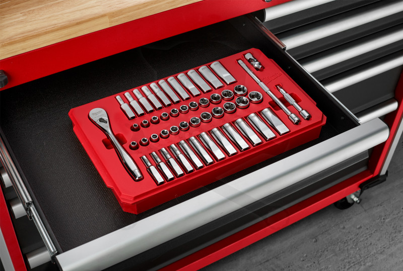 Dugókulcs készlet 1/4" 50 r. speciális FOUR-FLAT METR-COLOS - Milwau