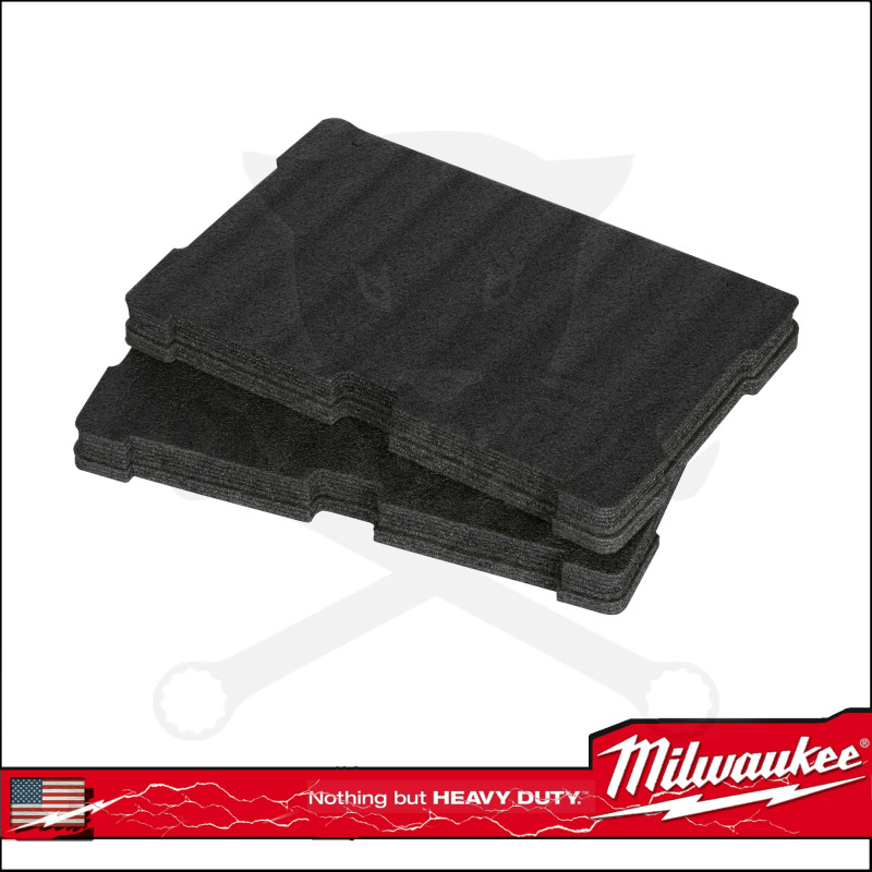 Szerszámos láda, habbetét - ütésálló - PACKOUT ládához - Milwaukee