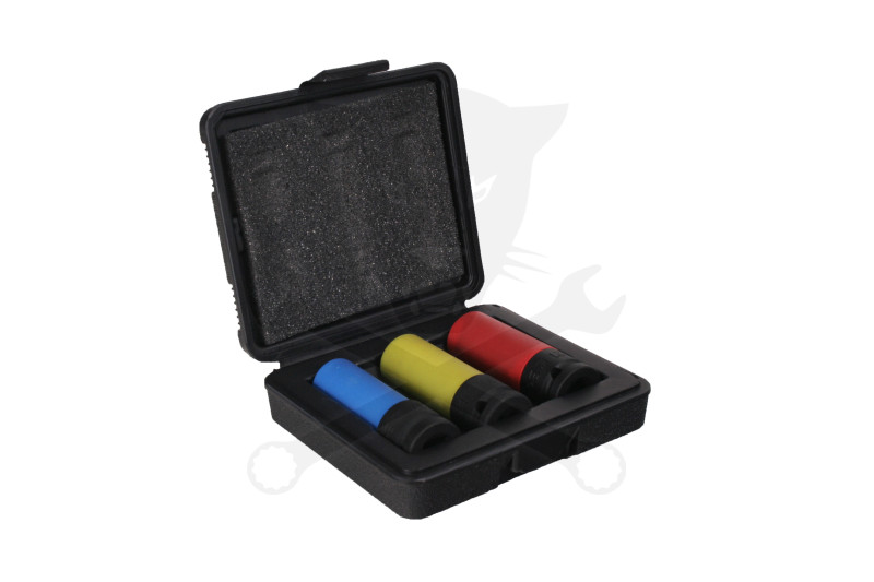 Légkulcsfej készlet 1/2"  3 db-os alufelnihez hosszított Beta