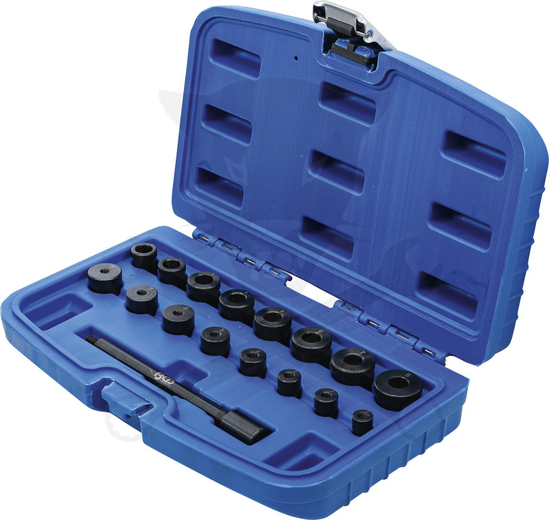 Kuplungközpontosító készlet - fém - 17 db-os - BGS