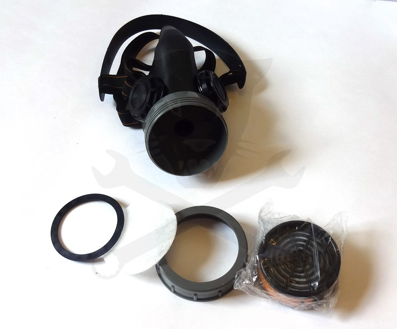 Szűrő álarc -  szimpla cserélhető szűrővel