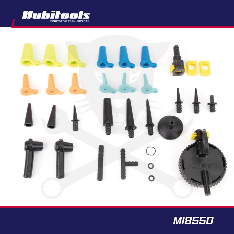 Vákuum- és nyomáspumpa készlet - fém - profi - forgatható óra MITYVAC-USA