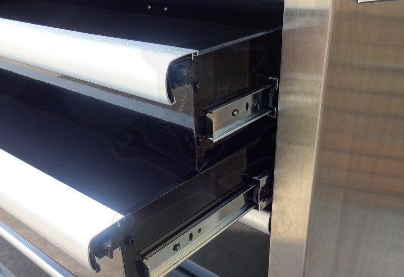 Szerszámos kocsi  6 fiókos görgős ROZSDAMENTES -tálcáshoz alkalmas