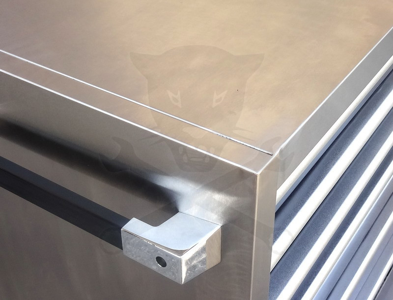 Szerszámos kocsi  6 fiókos görgős ROZSDAMENTES -tálcáshoz alkalmas