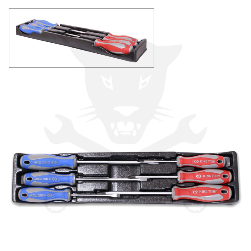 Csavarhúzó készlet 6 db-os King Tony