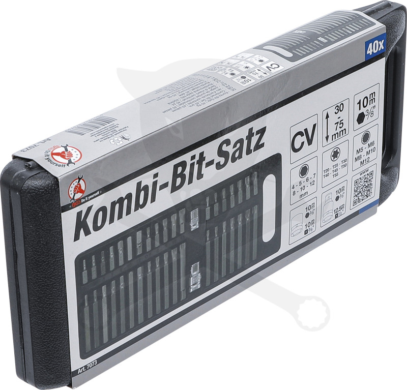 Torx-imb.-spline bit készlet 40 db-os klt - Kraftmann