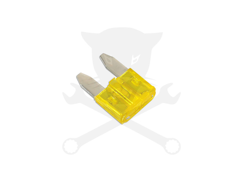 Biztosíték, MINI - 20 Amperes  5 db -