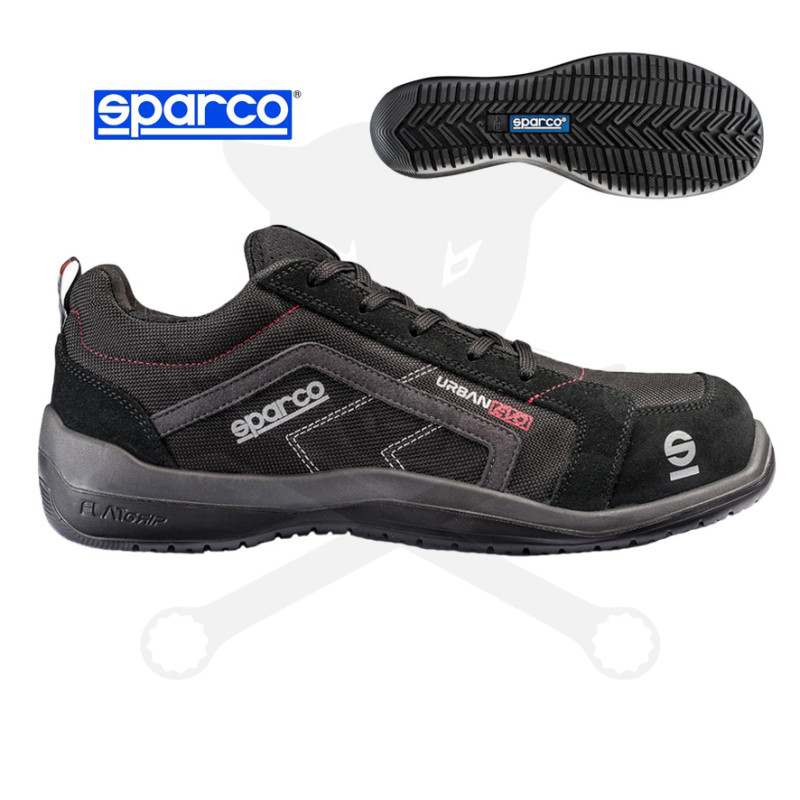 Munkavédelmi cipő SPARCO - Urban Evo S1P fekete 45-ös fekete