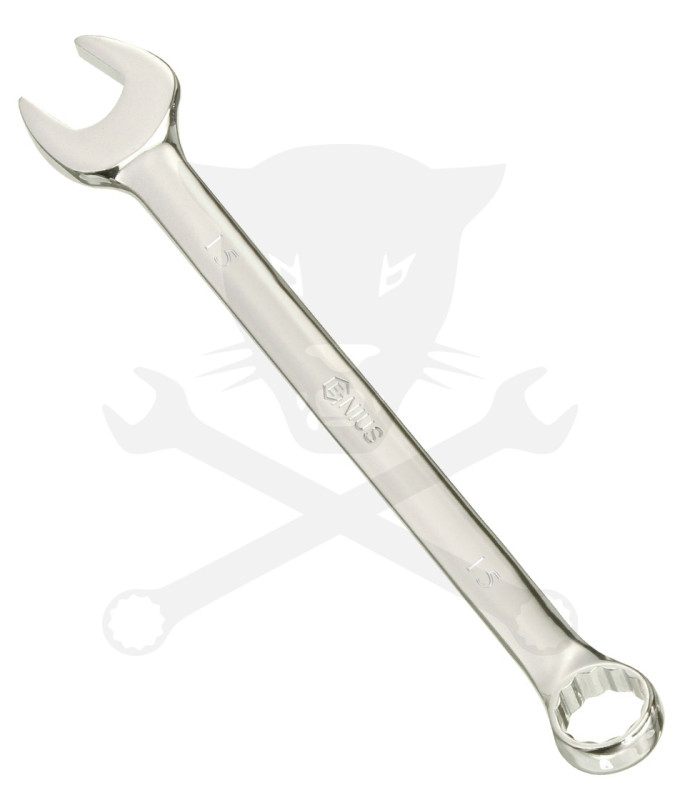 Csillag-villáskulcs 15-ös 205 mm - tükör polírozott - Genius