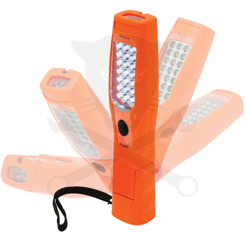Szerelőlámpa LED 21+5 ledes profi RING - Hi Visibility -