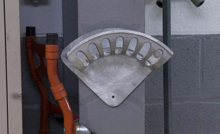 Levegő tömlő megvezető 290 mm - aluminium - Hubitools