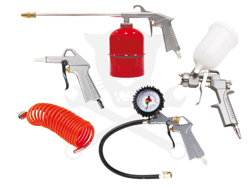 Levegős szerszám/tartozék készlet 5 db-os NUAIR