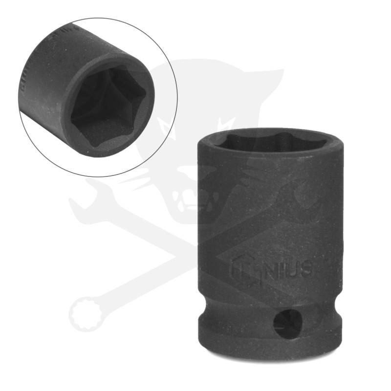 Légkulcsfej 1/2" 6 l.n. 23-as Genius